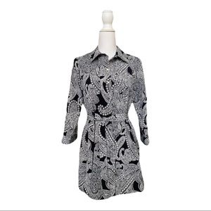 The Limited handkerchief print dress